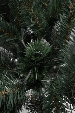 Искусственная елка Костромская иней 210 см., мягкая хвоя ПВХ, ЕлкиТорг (250210)