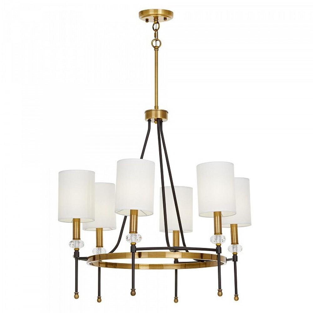 Люстра на штанге LUMINA DECO RODEZIO LDP 1229-6 MD