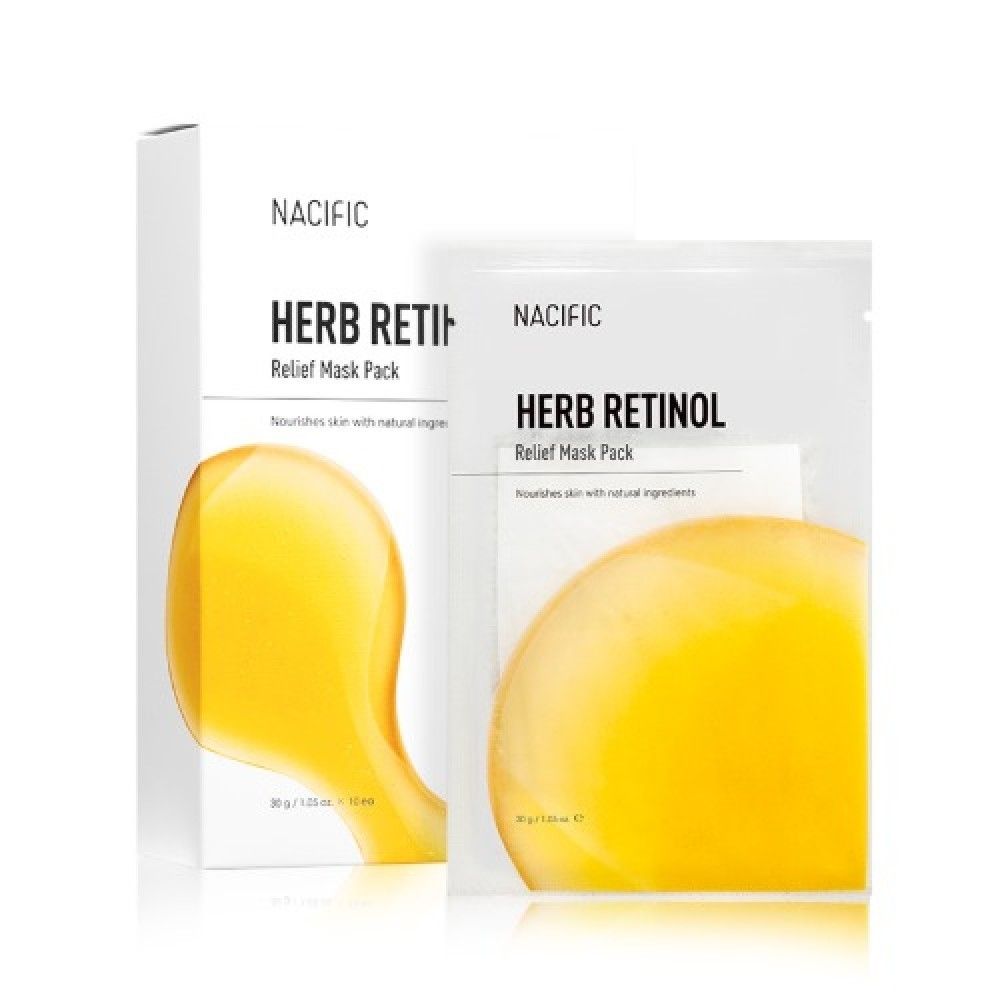 Nacific Herb Retinol Relief Mask питательная тканевая маска