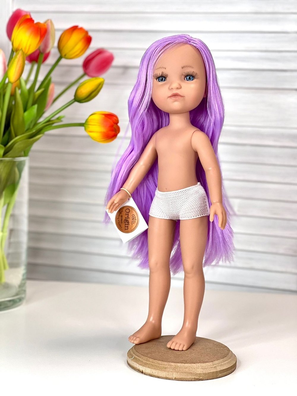 Кукла BERJUAN виниловая 35см Greta без одежды (2862)