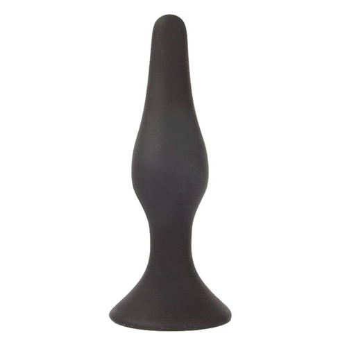Чёрная анальная пробка 11см Bior Toys Sex Expert SEM-55039