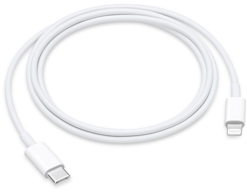 Кабель Apple USB TypeC (M), Lightning (M) белый