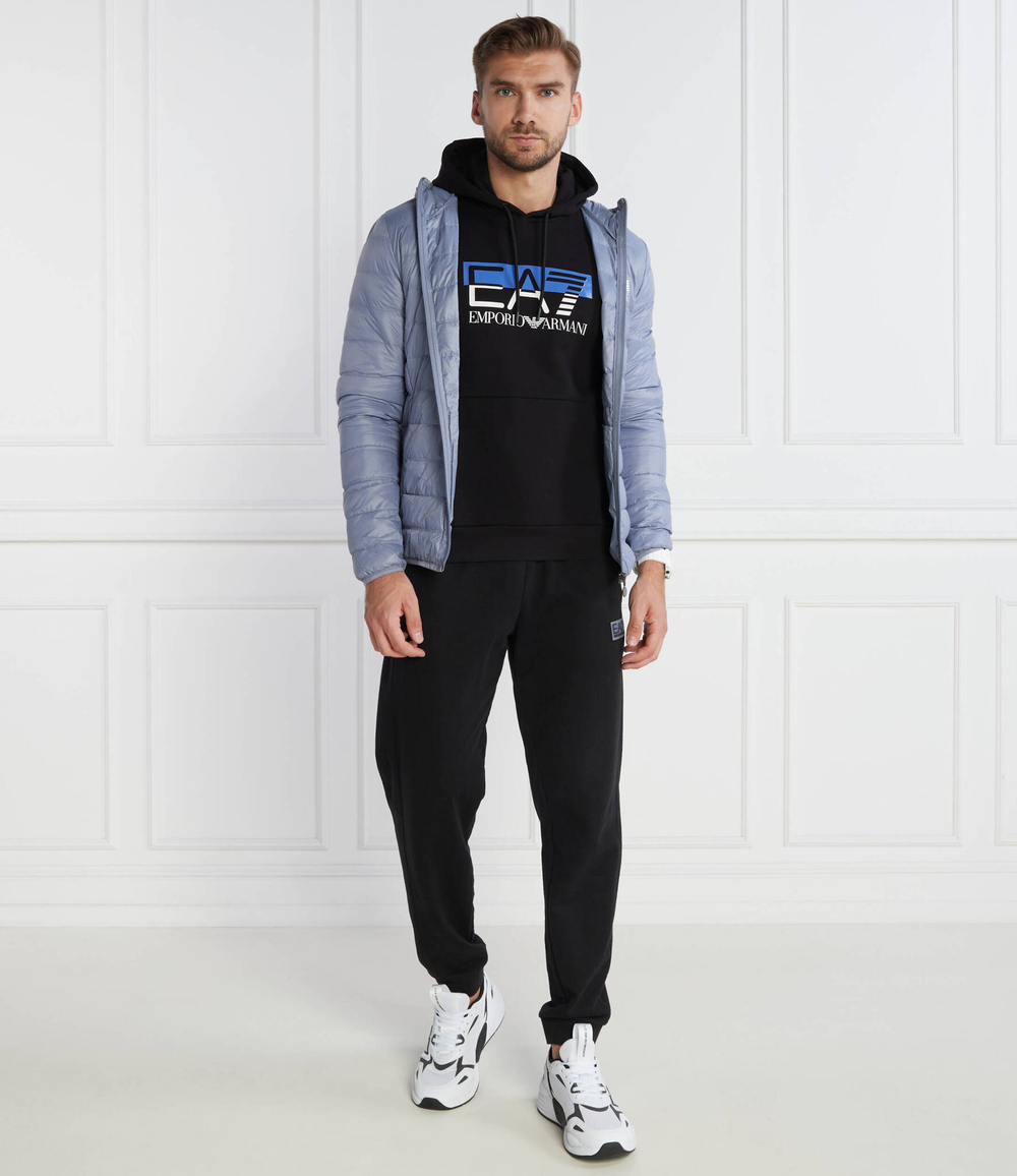 Худи EA7 - черный(6RPM02 PJ07Z)