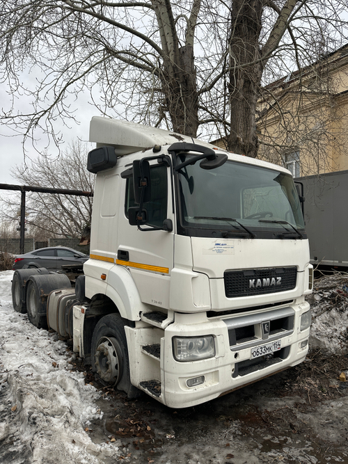КамАЗ 65206 6x4 Седельный тягач 65206-T5 (Дизельный, 12,0 л, 428 л.с., МТ)