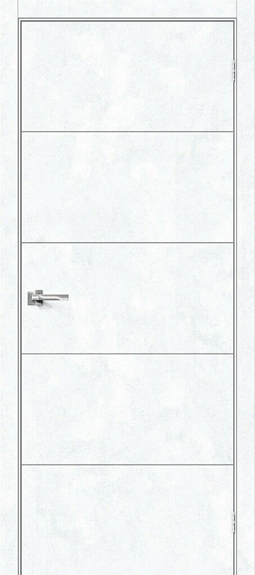 Дверь Граффити-2 / Цвет Snow Art / Двери Браво