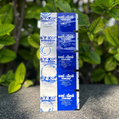 Таблетки Air-X со вкусом мяты против метеоризма Air-X Simethicone 40 mg. Antiflatulence