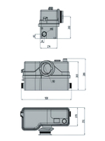 Насос канализационный ROMMER BIOLIFT S-3 PLUS 450 Вт (RPD-0010-100500)