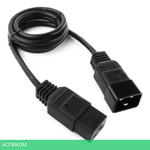 Кабель питания Cablexpert PC-189-C19 (C19-C20) 1.5 м