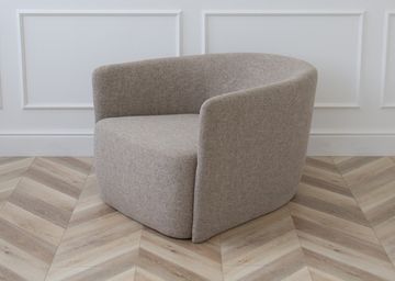 Кресло Ellipse E6.1 (бежевый, рогожка)