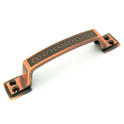 Ручка скобка РС 100-1 антик медный (50) (Аллюр)