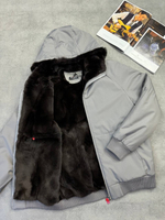 Бомбер Kiton с мехом
