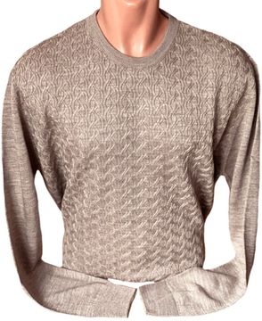 KING WOOL (Турция) из шерсти джемпер. Размеры (52-62)