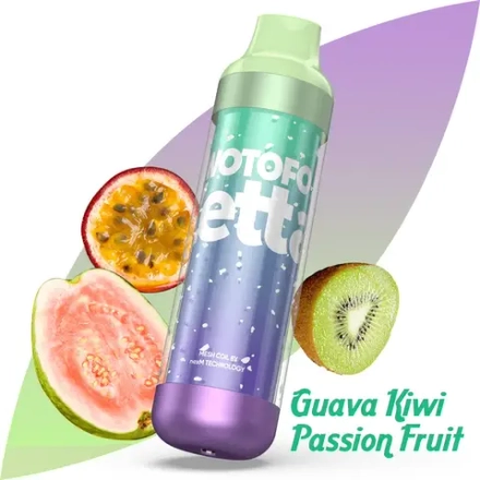 WOTOFO Zetta 6500 - Guava Kiwi Passion Fruit (5% nic)