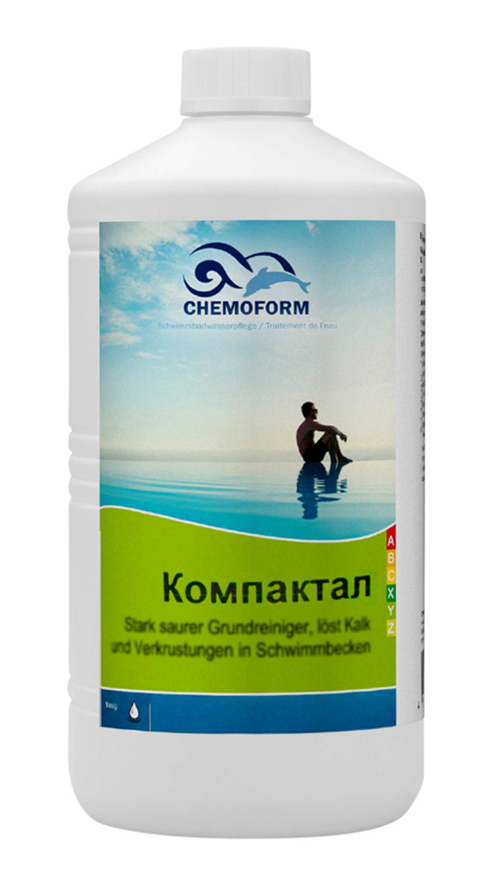 Компактал 1 л, средство для очистки поверхностей, Chemoform (1001001)