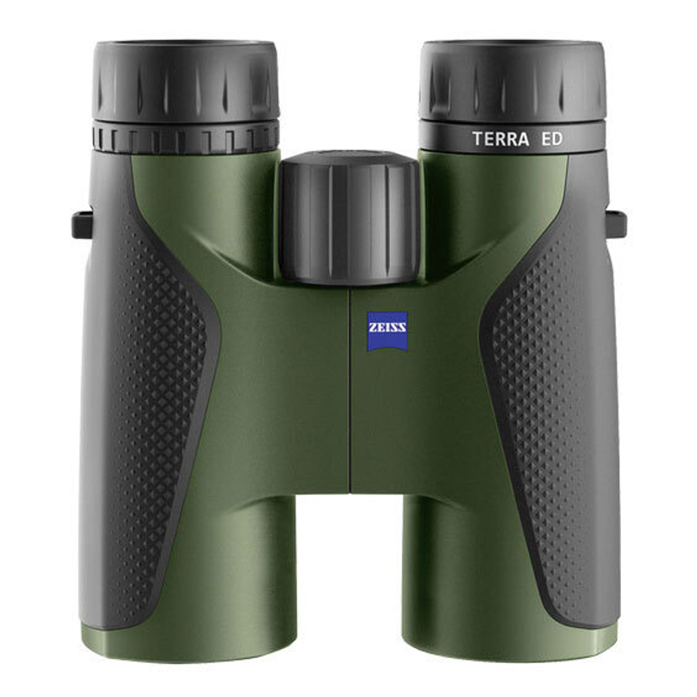 Бинокль Carl Zeiss TERRA ED 10x42, черно-зеленый