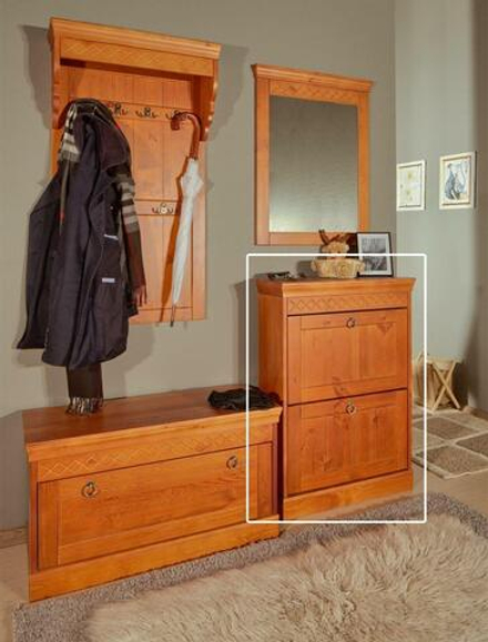 арт. 8098 Тумба для обуви Дания №1 Ш675хГ240хВ940