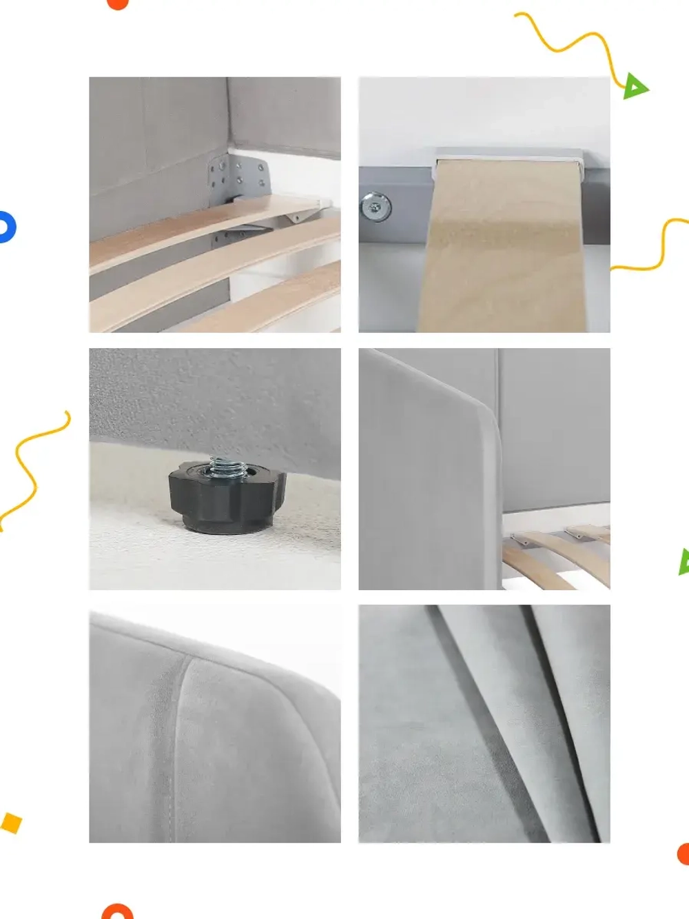 Диван - кровать 180х90 см Stitch ткань Микровелюр