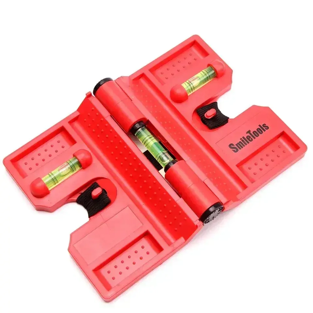 Уровень строительный магнитный Hofix , уровень угловой, 1шт.