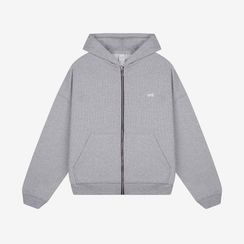 Худи UNIFORM HEAVY ZIP UNF, серый меланж