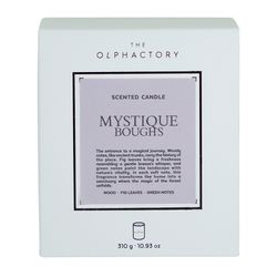 Свеча ароматическая The Olphactory, White Insignia, Mystique Boughs, 60 ч