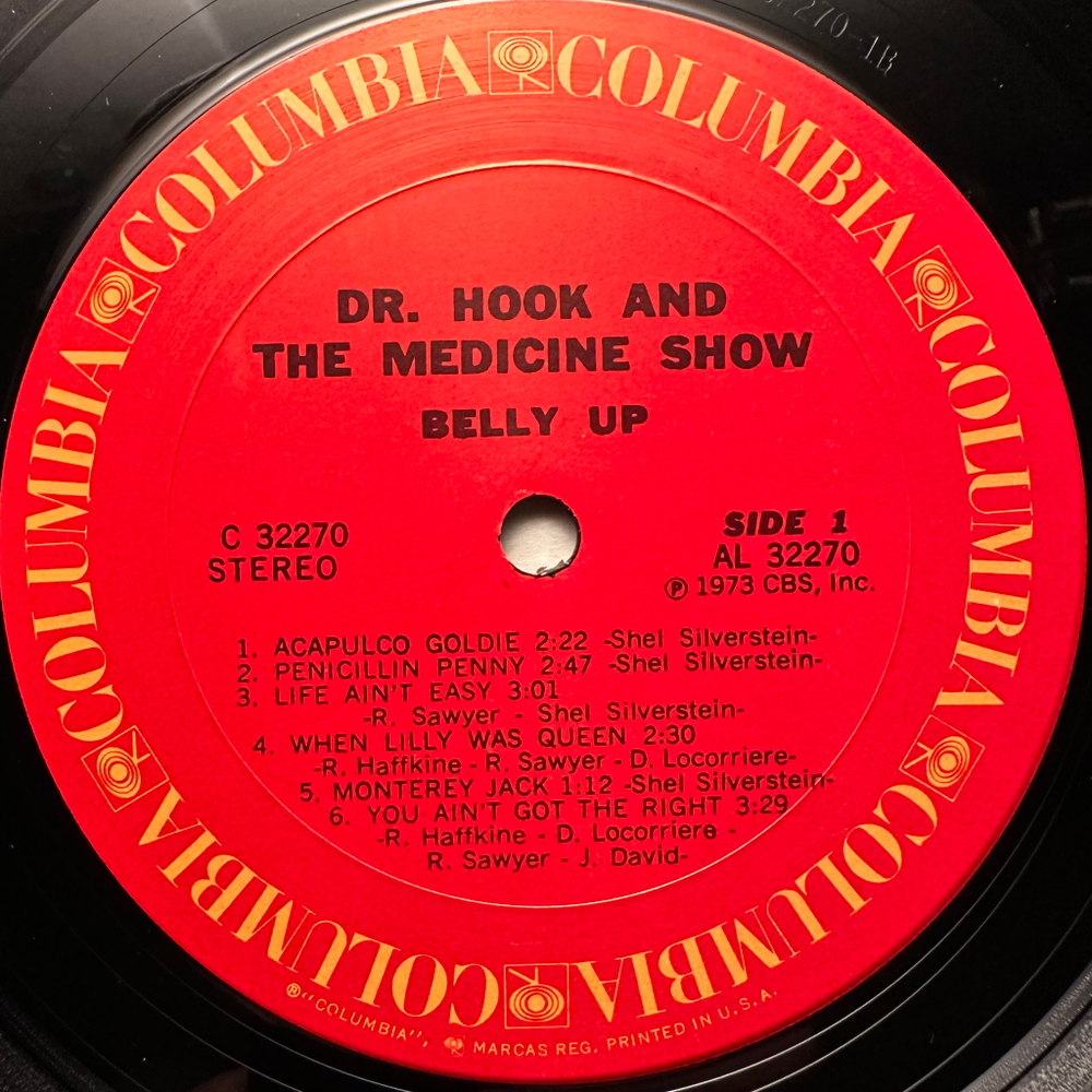 Dr. Hook & The Medicine Show - Belly Up (США)