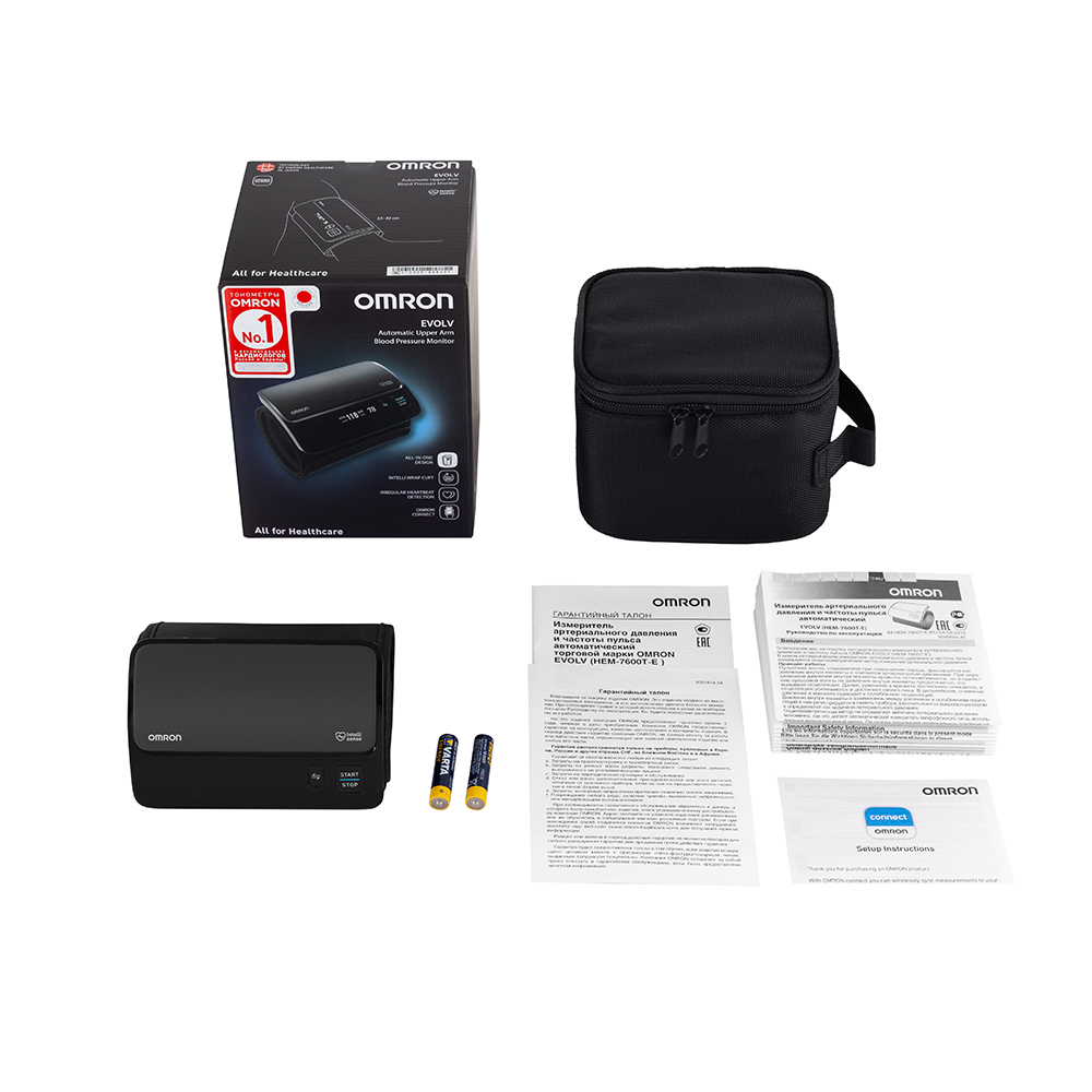 Тонометр OMRON EVOLV с Bluetooth