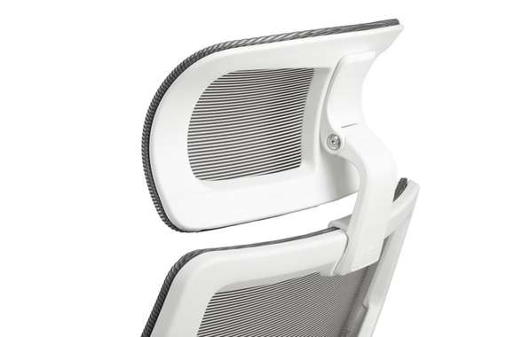 Кресло Oliver RCH W-203AC Белый пластик/Серый