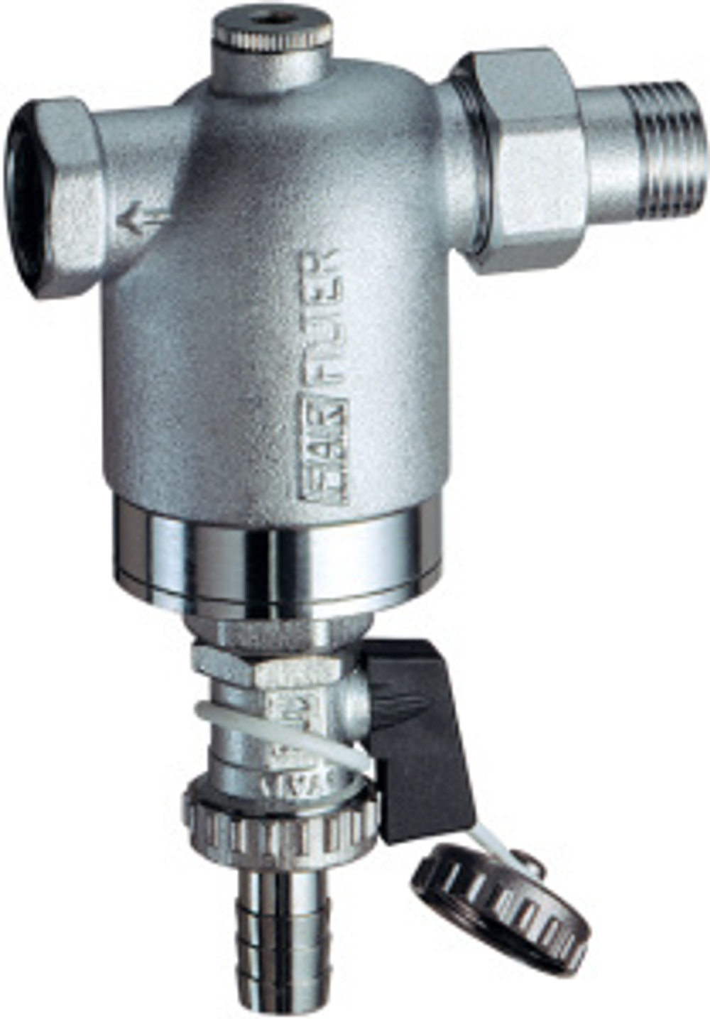 Фильтр 3/4", ВР-НР, 300 мкм, без манометра, Tmax: 95 °С, 25 бар FAR