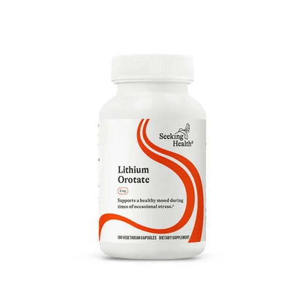 Lithium Orotate 100 капсул Seeking Health