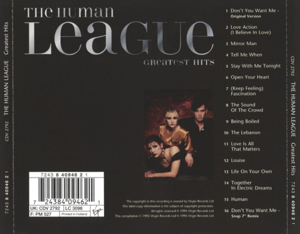 The Human League / Greatest Hits (CD)