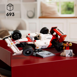 Конструктор LEGO Icons McLaren MP 103304/4 и Айртон Сенна — фото 5