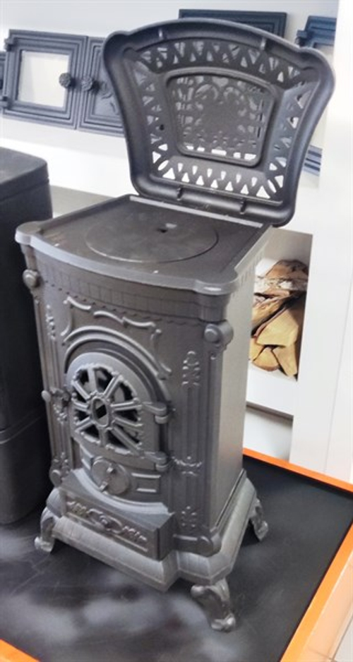 Печь-камин Везувий А-07 "Антрацит"