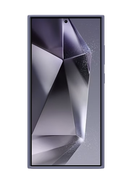 Чехол-накладка Silicone Case S24 Ultra ( Фиолетовый)