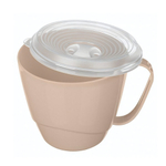 Контейнер-кружка для бульона 0,72л (темно-бежевый)