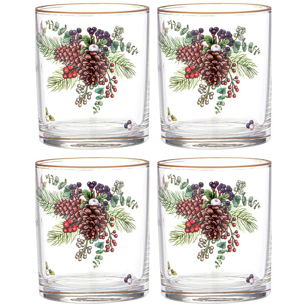 НАБОР СТАКАНОВ ИЗ 4-Х ШТ. "CELEBRATION" 320 МЛ