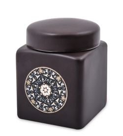 TJ-09/1 Керамическая банка мал. с крышкой