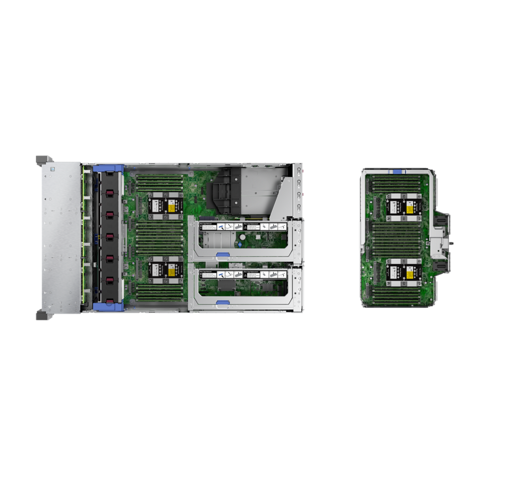 Стоечный сервер - HP Enterprise ProLiant DL580  Gen10, 4U, 8x 2.5“, 4x Xeon[6230] 20 Cores, 256Gb, P22709-B21