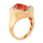 Кольцо со Спессартином и Бриллиантами, R0030-11/1