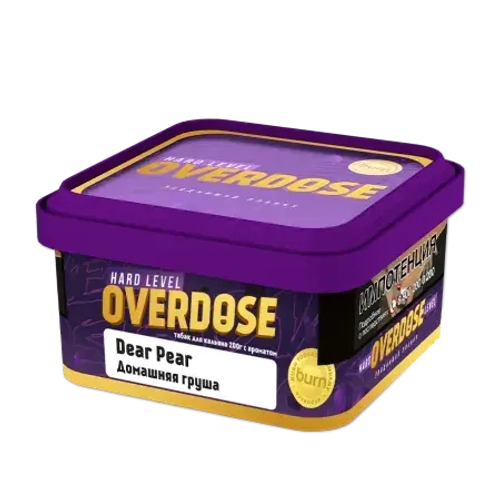 М. Табак для кальяна Overdose Dear Pear (Домашняя груша), 200 гр.