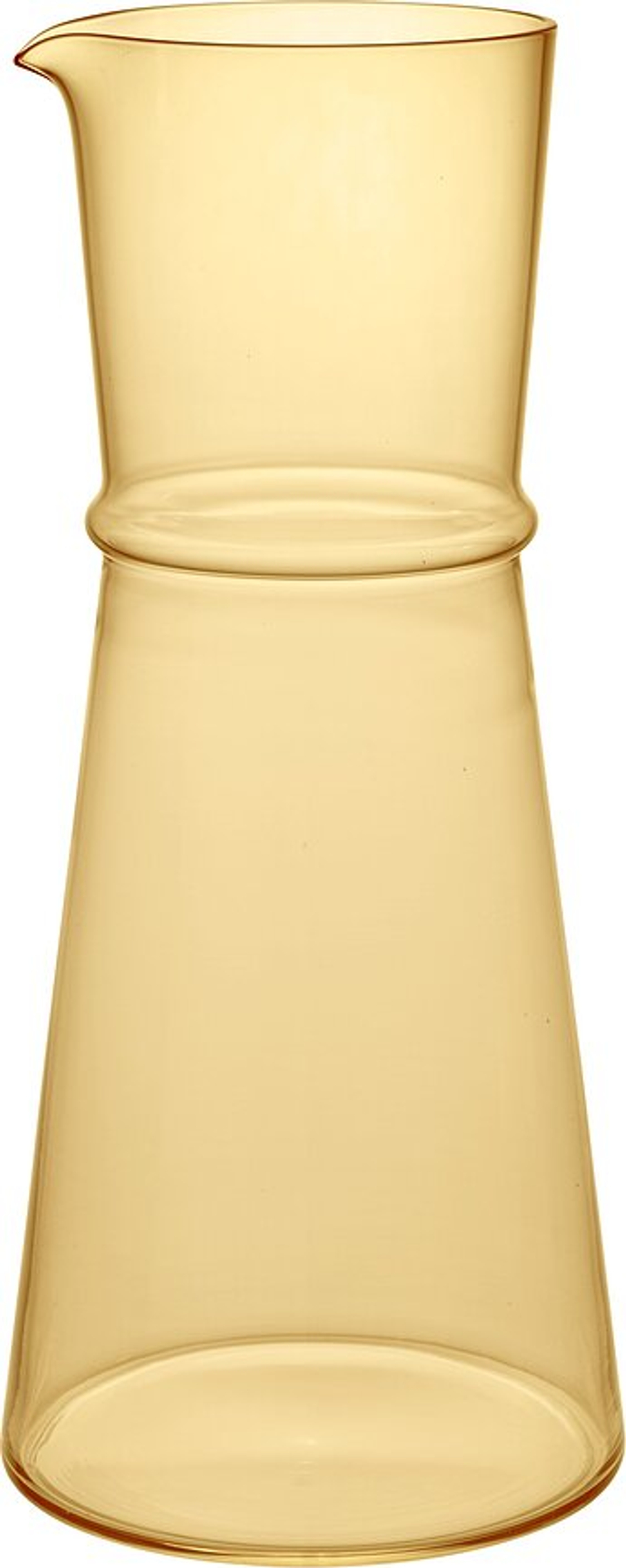 Кувшин Ferm Living, Boya, 1350 мл, стекло, жёлтый