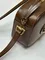 Маленькая женская сумка на плечо Gucci Horsebit 1955 коричневый