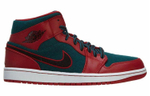 Кроссовки Jordan Air Jordan 1 Mid Gym Redblack-Dark Sea