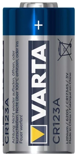 Батарейка для фототехники CR123A Varta