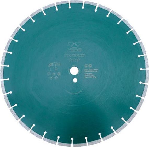 Диск алмазный KEOS Standart сегментный (бетон) 450мм/25.4 (DBS02.450)