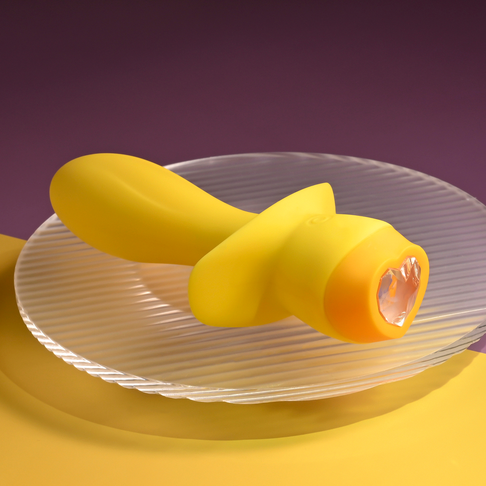 Анальный вибратор Mellow Yellow