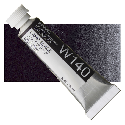 Акварель Holbein 5 мл. 140 [A] Lamp Black