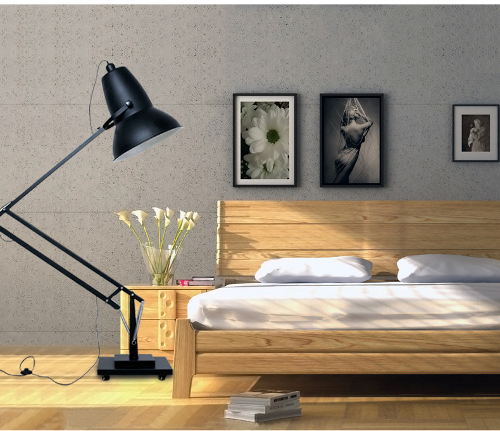 Floor design lamp  Giant by Muno (Red)