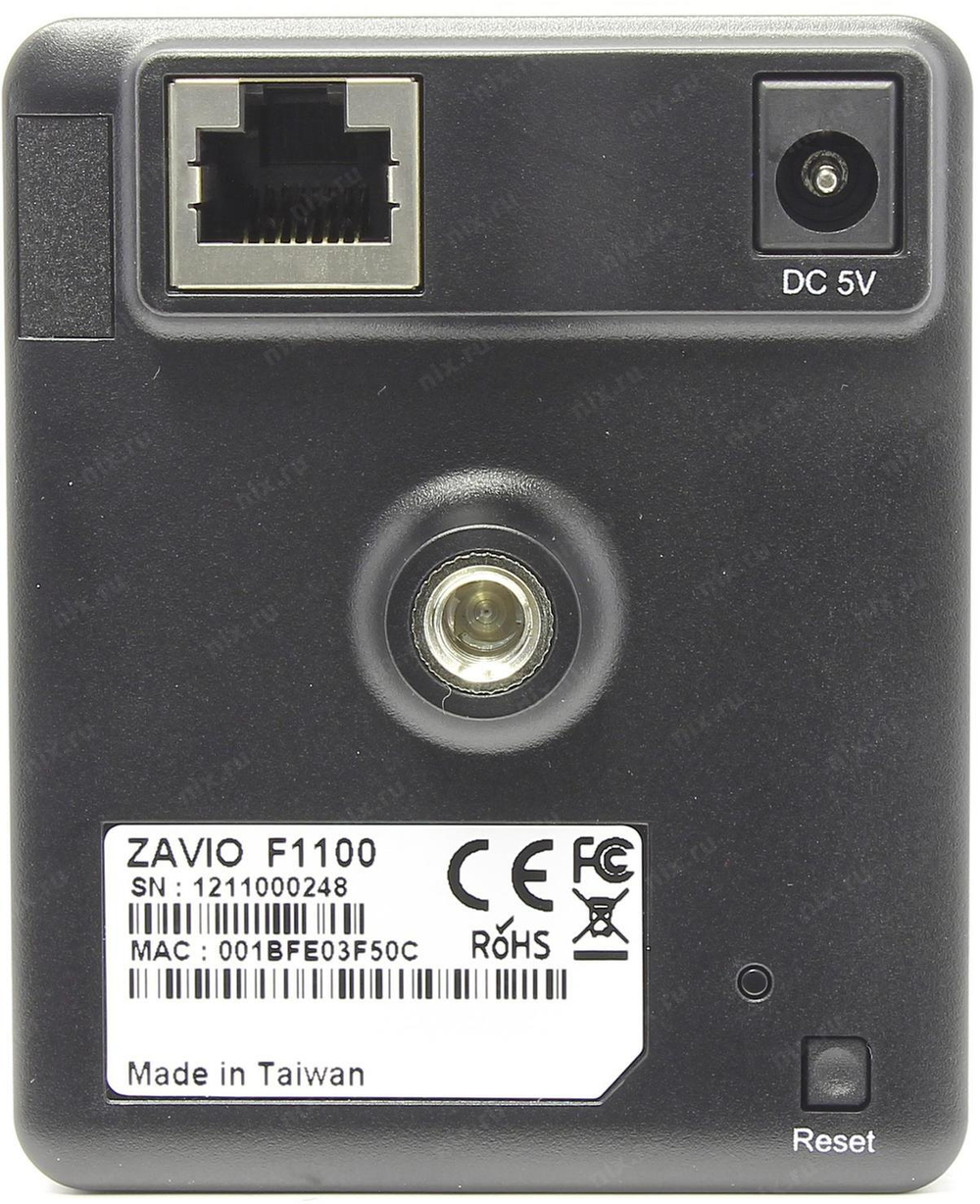 IP-камера ZAVIO F1100 LAN, 1280x720