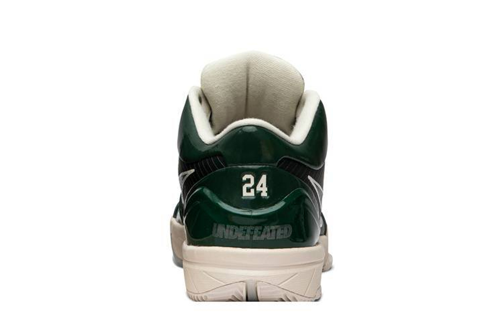 Кроссовки Undefeated X Nike Zoom Kobe 4 Protro Dark Green Bucks