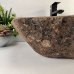 Каменная раковина из речного камня RS-05215 (57*39*15) 0857 из натурального камня